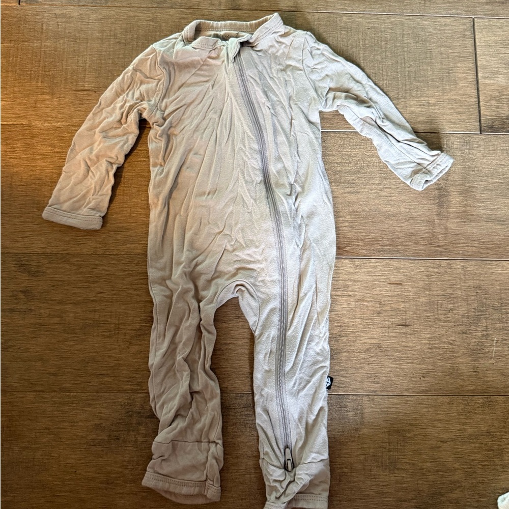 KYTE baby romper Khaki